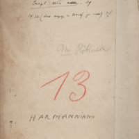 Cuaderno Harmanniano. Tapa